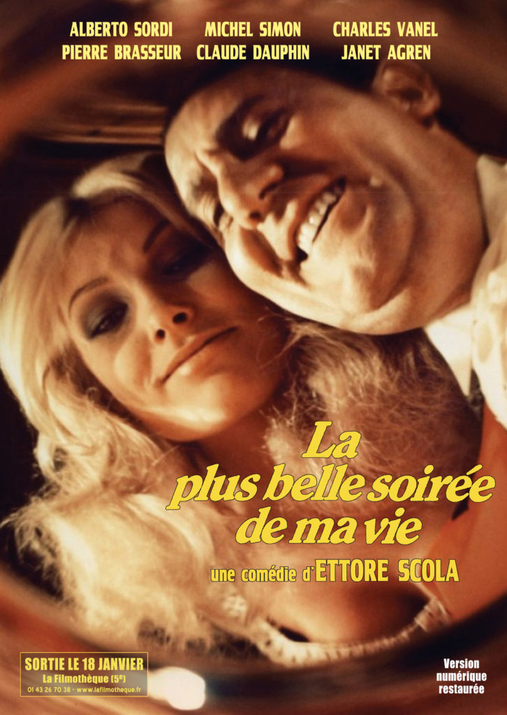 La Plus Belle Soiree De Ma Vie 1972 La Filmothèque du Quartier Latin . LA PLUS BELLE SOIREE DE MA VIE