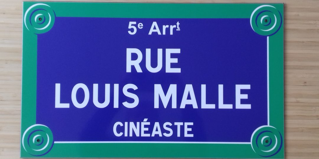 La rue Champollion devient rue Louis Malle mercredi 9 novembre!