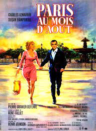 PARIS AU MOIS D’AOUT